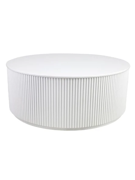 Lunna İskandinav Yuvarlak Orta Sehpa - Resim 8