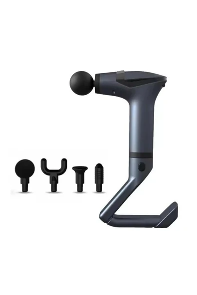 SMAYLİNG Çift Etkili Şarjlı Masaj Tabancası – Kas Gevşetme, Çok Fonksiyonlu Fitness ve Darbeli Titreşim