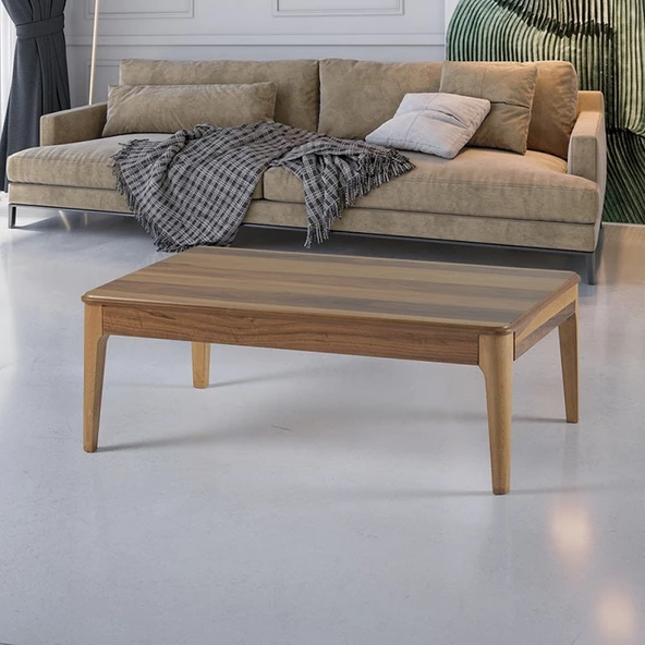 Soft Ceviz Orta Sehpa - Resim 4