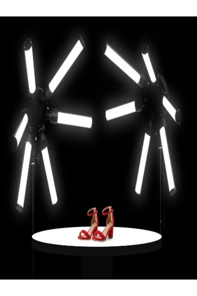 SMAYLİNG Mega Yıldız Led Stüdyo Çekim Işığı Aydınlatma Ürün-konsept-makeup-youtube 120 Watt - 2