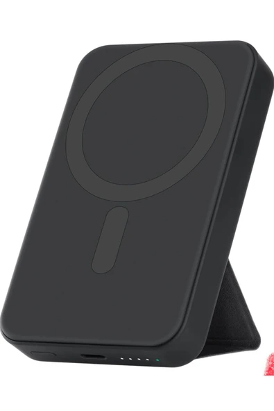 SMAYLİNG 10.000 Mah Magsafe Standlı PowerBank Hızlı Şarj Taşınabilir Güçlü Manyetik 20W Şarj Cihazı - 2