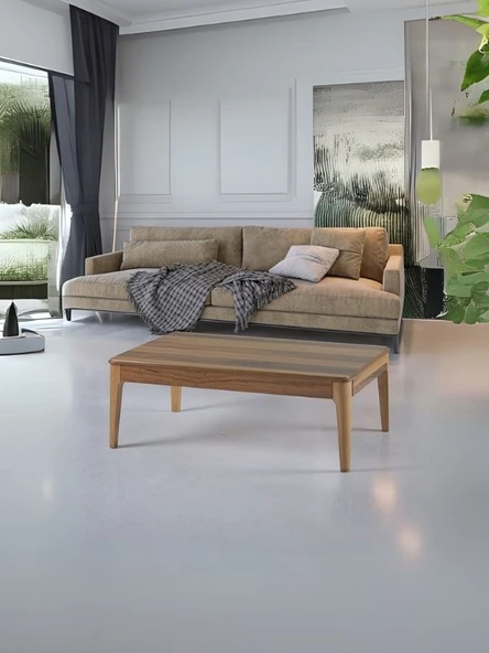 Soft Ceviz Orta Sehpa ürün görseli