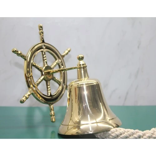 Dümenli Pirinç Duvara Asmalı Çan ürün görseli