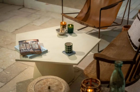 Penta Ahşap Orta Sehpa - Resim 5