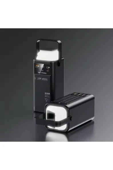 SMAYLİNG 50.000 mAh Ultra Güçlü Powerbank Led Aydınlatmalı Taşıma Askı Hızlı Şarj 22,5w 4xusbMicrolıghtngtypc - 5