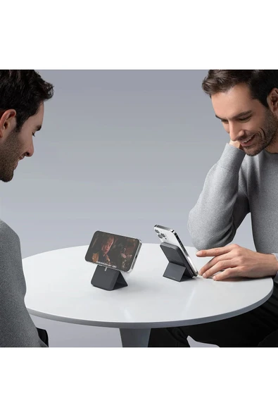 SMAYLİNG 10.000 Mah Magsafe Standlı PowerBank Hızlı Şarj Taşınabilir Güçlü Manyetik 20W Şarj Cihazı - 4