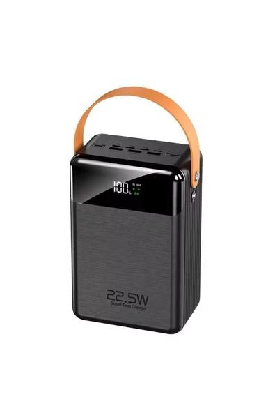 SMAYLİNG 80.000 mAh Ultra Yüksek Kapasiteli Powerbank – Hızlı Şarj, Çoklu Cihaz Desteği, LED Göstergeli - 3