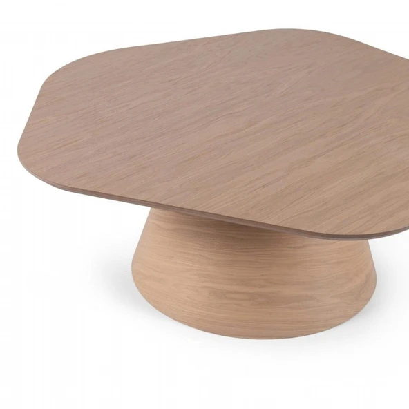 Penta Meşe Ahşap Orta Sehpa - Resim 4