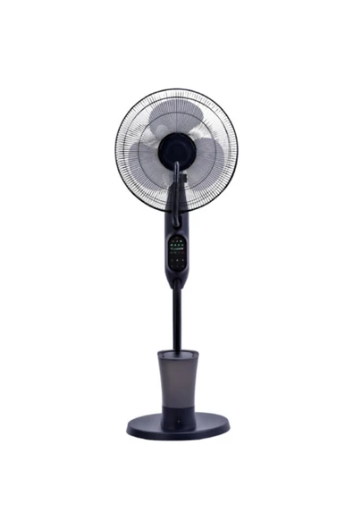 SMAYLİNG Buharlı Vantilatör 2.8L Su Deposu Sisleme & Soğutma 3 Hız Uzaktan Kumandalı Sessiz Fan - 2