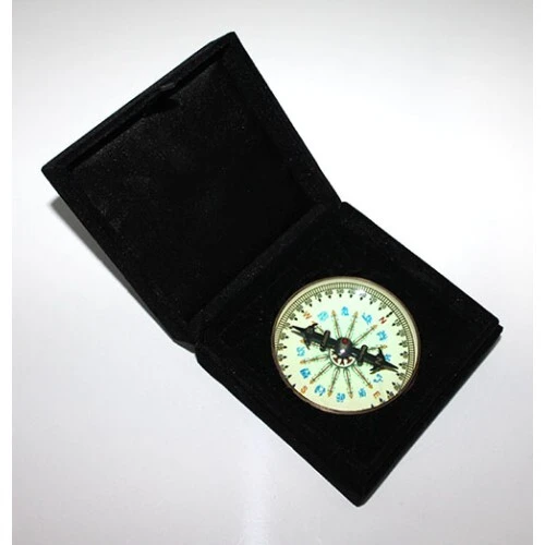 Kutulu Pirinç Pusula - Resim 2