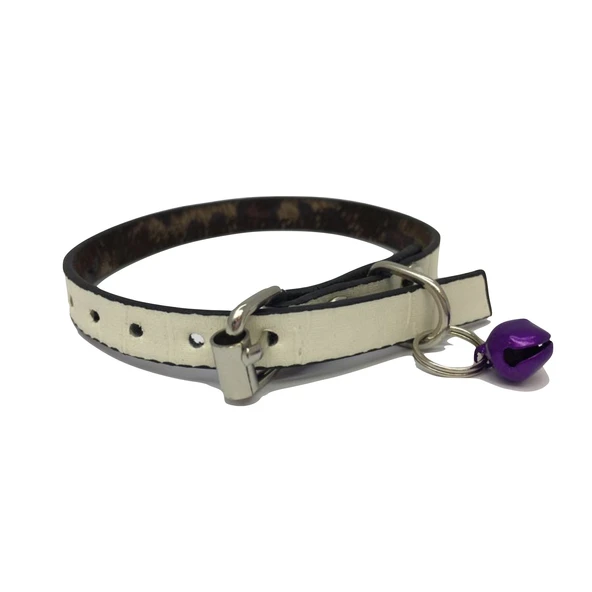 Zilli Deri Kedi Tasması 5'li Set 30 cm - Resim 4