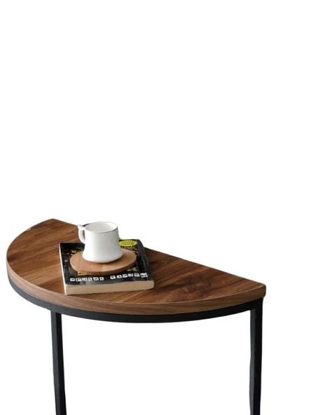 Lisa Metal Tekli Yan Sehpa - Resim 4