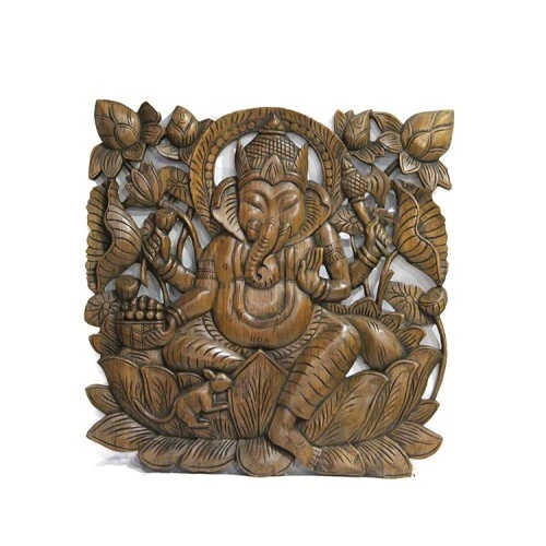 Ahşap Duvara Asmalı El Oyması Pano - Resim 3