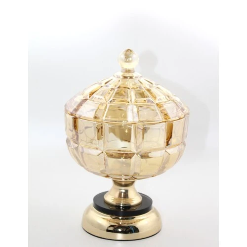 Kapaklı Cam Şekerlik Model 2 ürün görseli