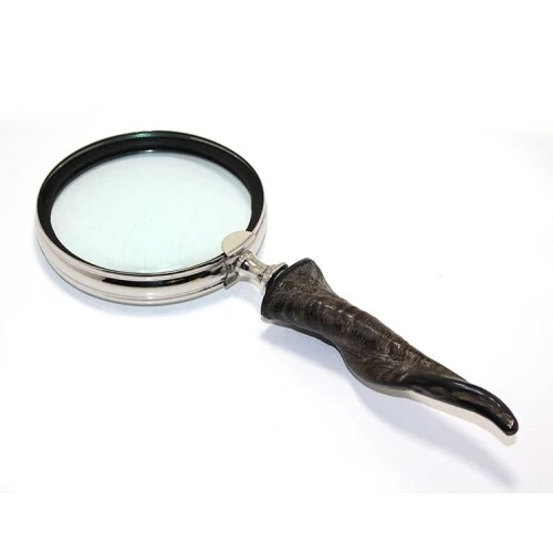 Pirinç Boynuz Saplı Büyüteç Model 2 ürün görseli