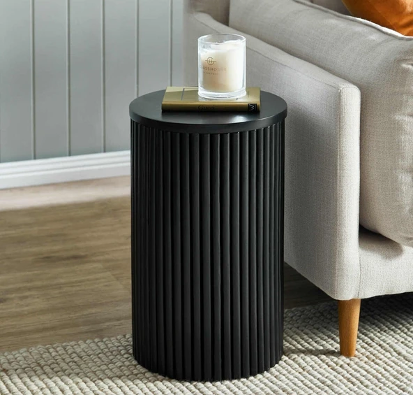 Mariposa Bohem Ahşap Yan Sehpa - Resim 10