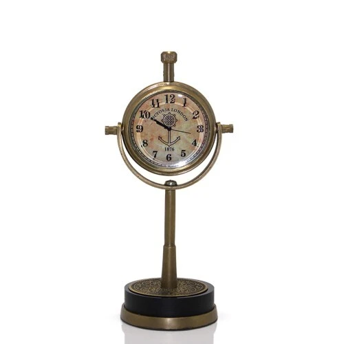 Masa Üstü Pirinç Saat Model 4 ürün görseli