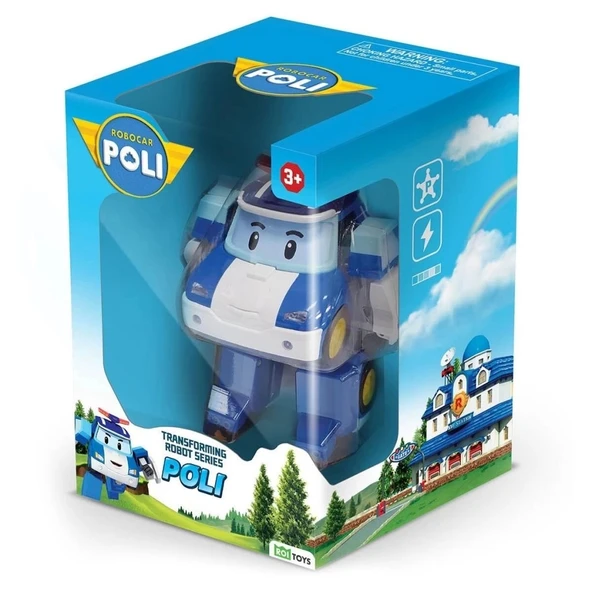 CEYLAN ADAM   POLI MRT-0650 Robocar Poli Transforming Robot Poli Figür