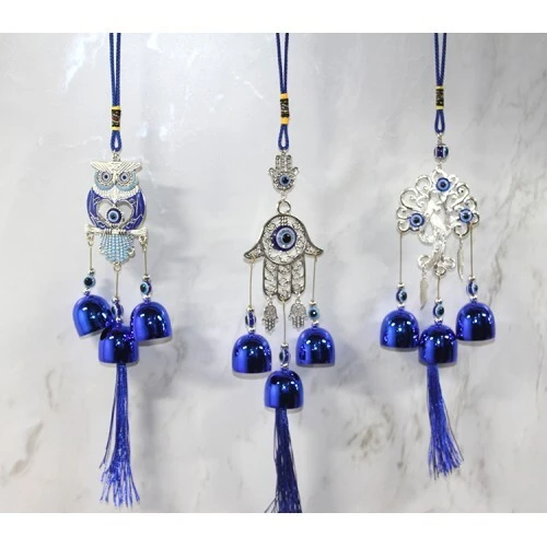 Metal Nazar Boncuğu Çan Model 6 ürün görseli