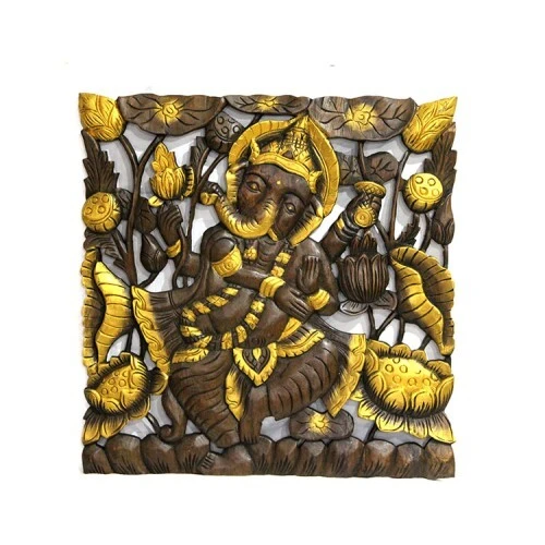 Ahşap Duvara Asmalı El Oyması Pano - Resim 2