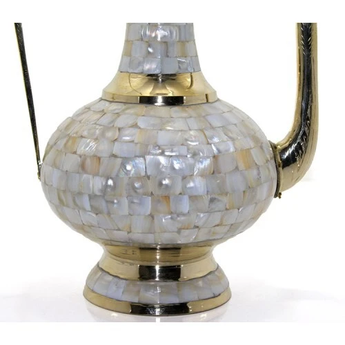 Pirinç Sedefli İbrik 55 Cm - Resim 2