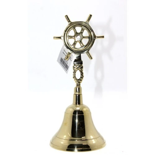 Pirinç Dümen Kulplu El Çanı ürün görseli