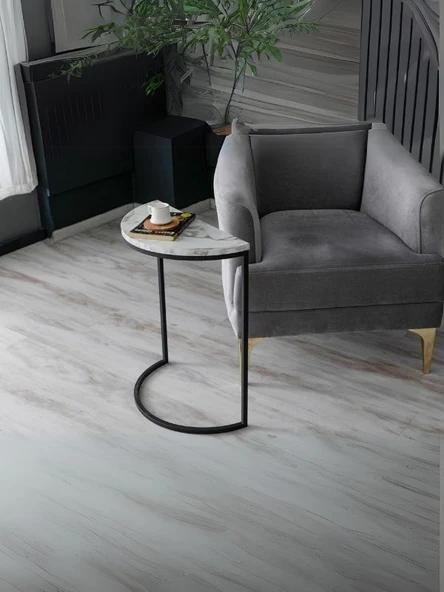 Lisa Metal Tekli Yan Sehpa - Resim 7