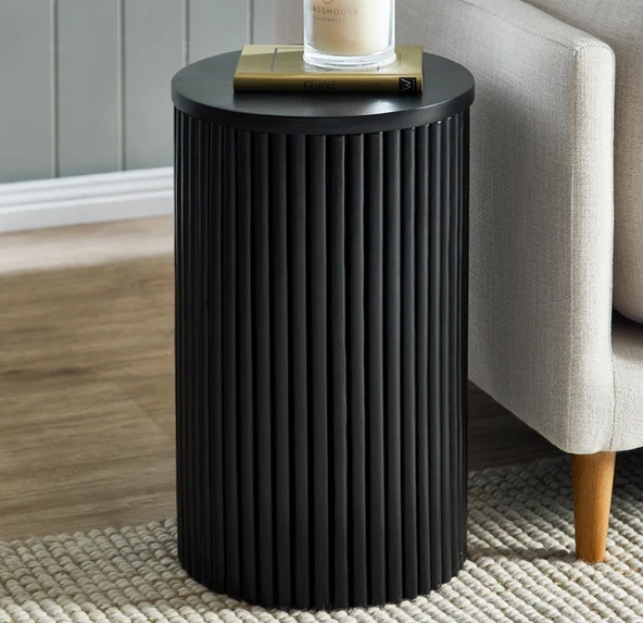 Mariposa Bohem Ahşap Yan Sehpa - Resim 11