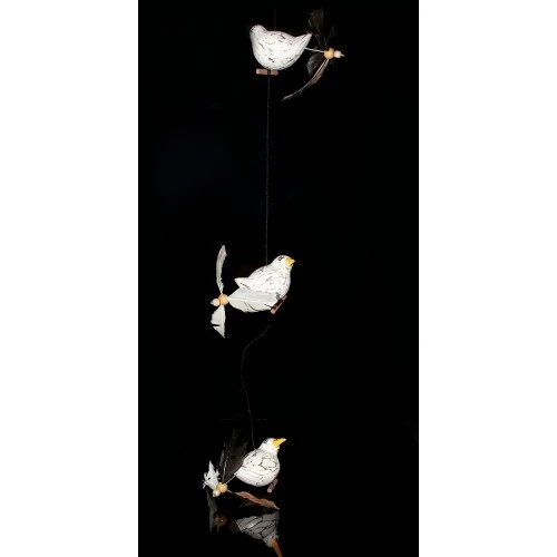 Ahşap Hayvan Figürlü Rüzgar Çanı Model 1 ürün görseli