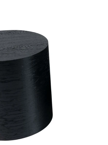 Walnut Ahşap Yan Sehpa - Resim 8