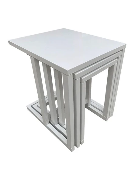 Vello Ahşap C Zigon Sehpa - Resim 6