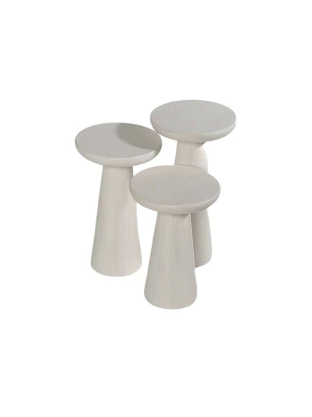 Mushroom Üçlü Zigon Sehpa - Resim 5