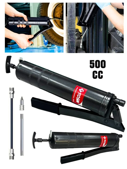 Rowermax Sosin Yüksek Basınçlı Gres Yağ Pompası 500 Cc Gres Tabancası - 2