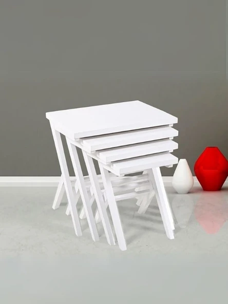 Zeta Ceviz Z Zigon Sehpa - Resim 6