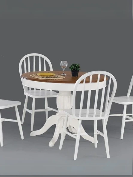 Montclair Baba Ayak Sabit Masa 90x90 - Resim 5