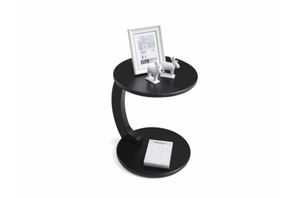 Lunora Ahşap C Yan Sehpa - Resim 9