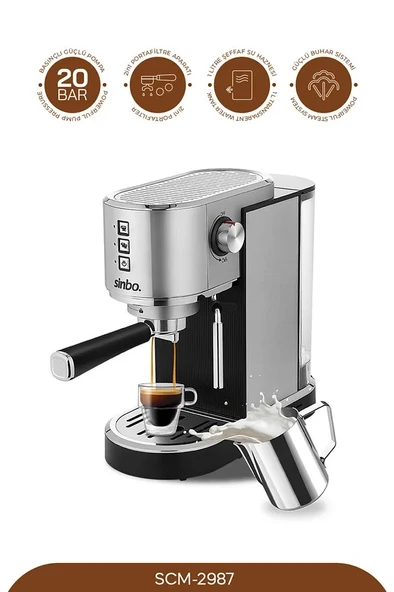 SCM-2987 Espresso Kahve Makinesi