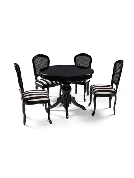 Montclair Baba Ayak Sabit Masa 120x120 - Resim 2