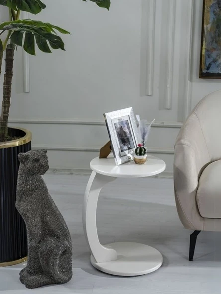 Lunora Ahşap C Yan Sehpa ürün görseli