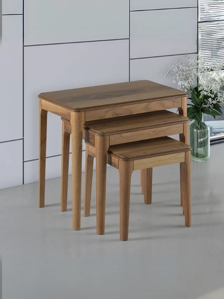 Nova Ceviz Zigon Sehpa ürün görseli