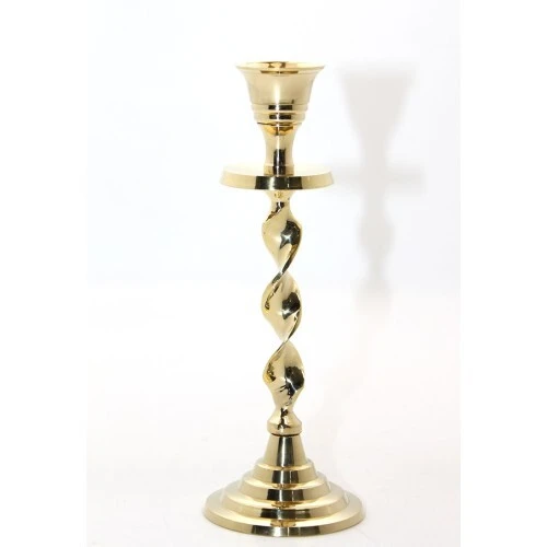 Tekli Pirinç Şamdan Model 2 ürün görseli