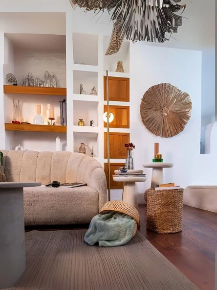 Mushroom Üçlü Zigon Sehpa - Resim 3