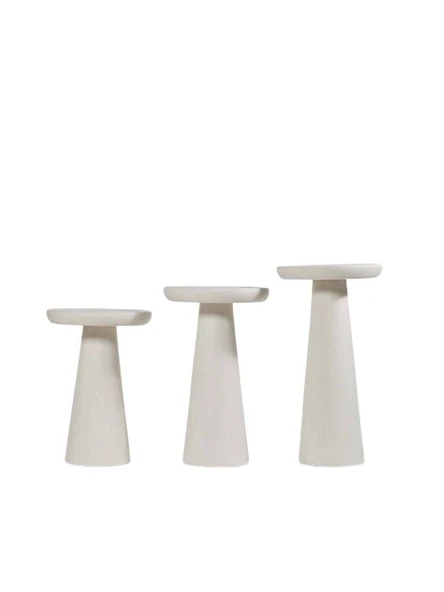 Mushroom Üçlü Zigon Sehpa - Resim 2