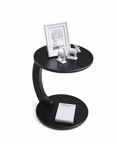 Lunora Ahşap C Yan Sehpa - Resim 6