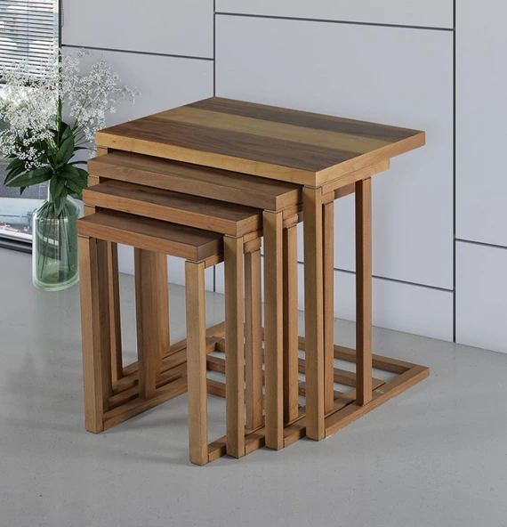 Vello Ceviz C Zigon Sehpa - Resim 4