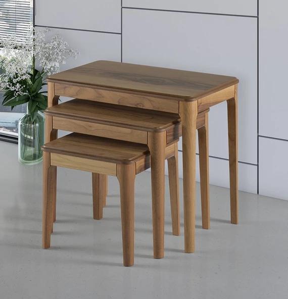 Nova Ceviz Zigon Sehpa - Resim 4