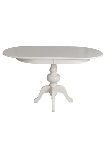 Rika Baba Ayak Oval Açılır Masa 90x130 - Resim 3