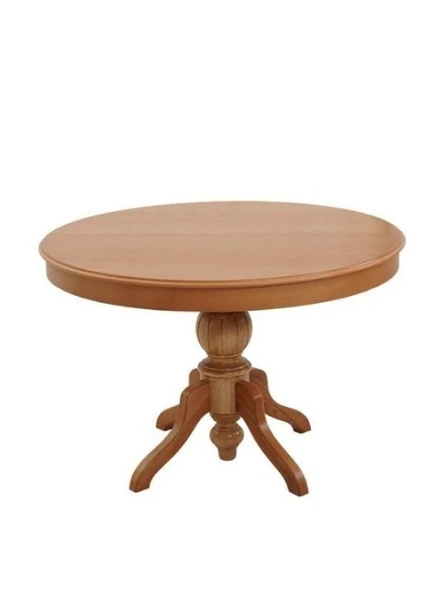 Lindon Baba Ayak Yuvarlak Açılır Masa 120x120 - Resim 7