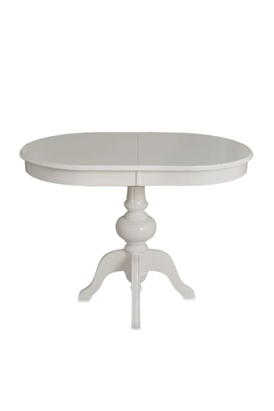 Rika Baba Ayak Oval Açılır Masa 90x130 - Resim 5