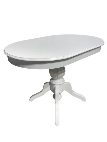 Rika Baba Ayak Oval Açılır Masa 90x130 - Resim 6